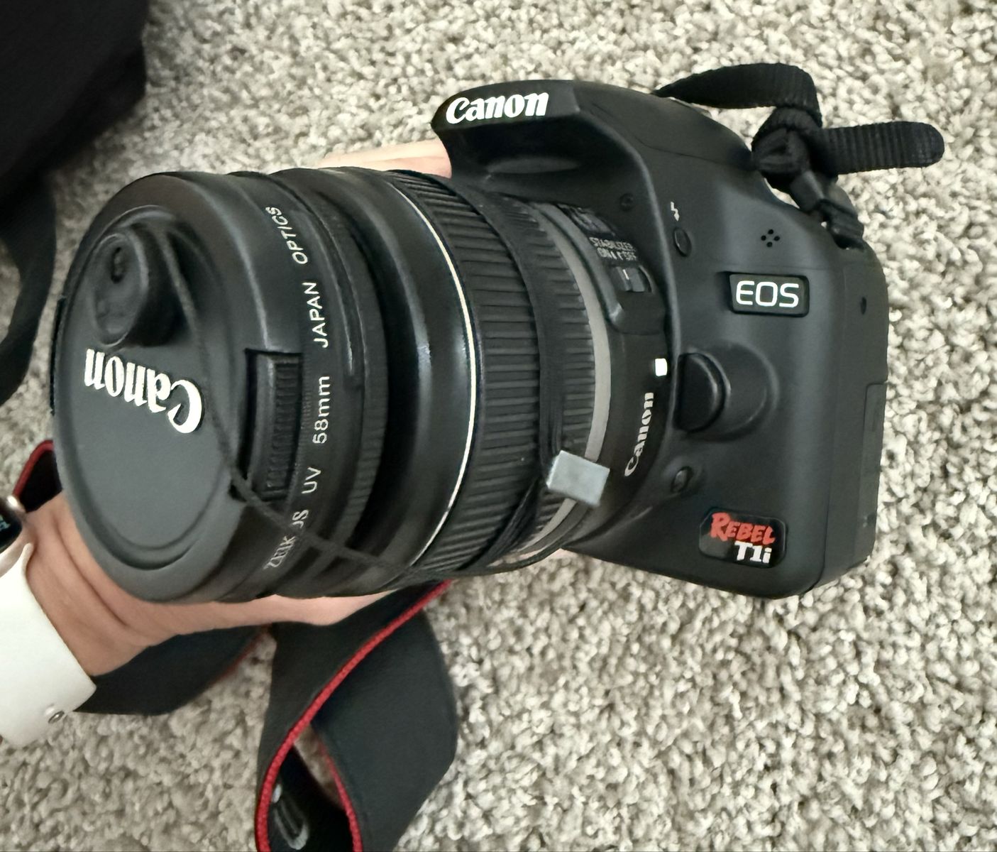 Canon EOS Rebel t1i camera