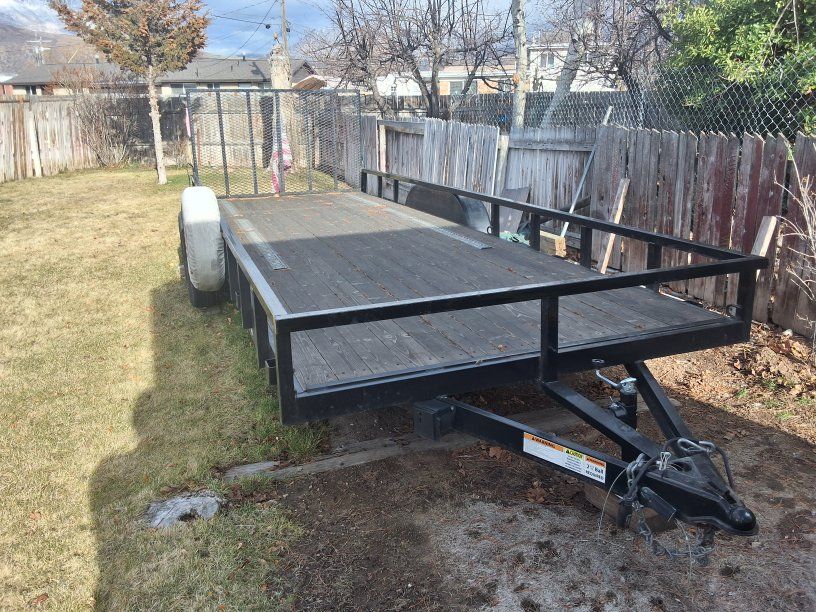 Used Workhorse 7 x20 utility trailer
The utility