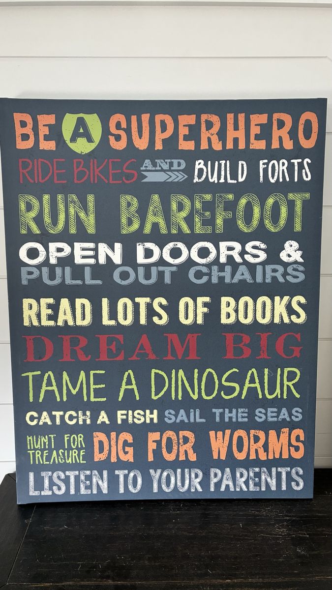 Boys Wall Art