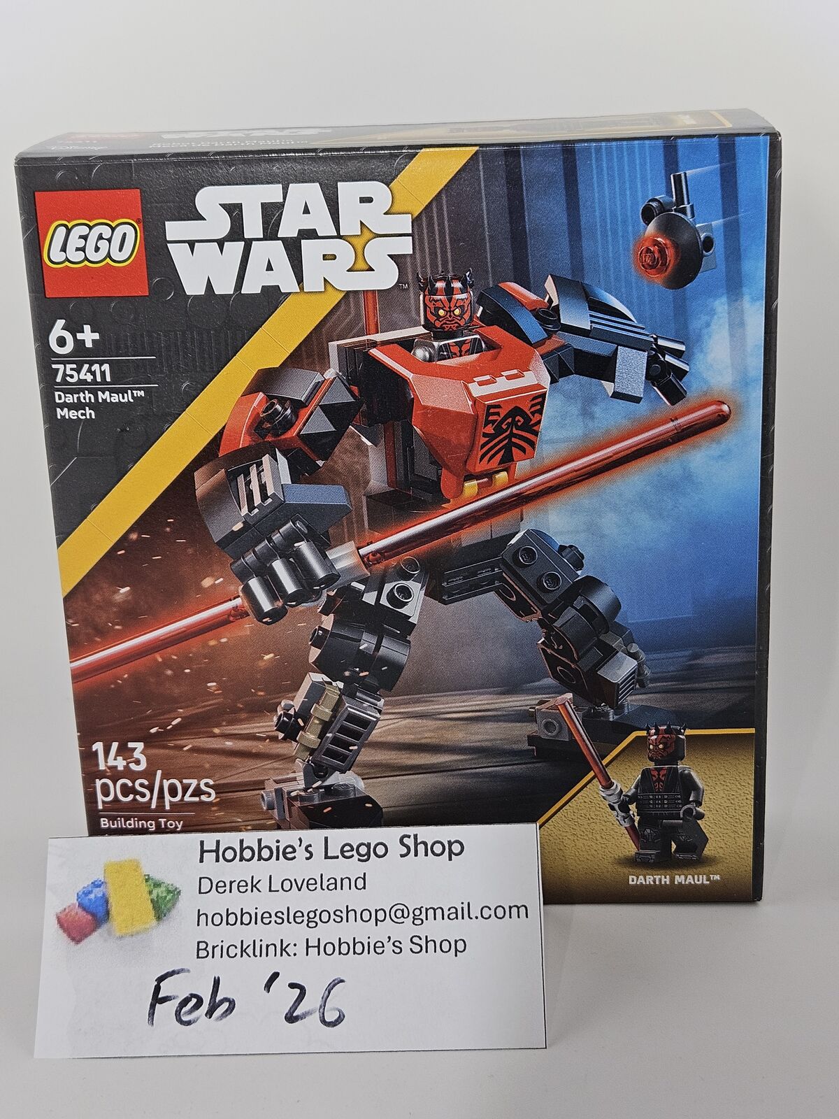 Lego Star Wars: Darth Maul Mech (75411)