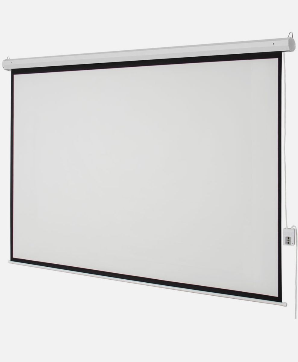 Brand new 100” motorized screen projector