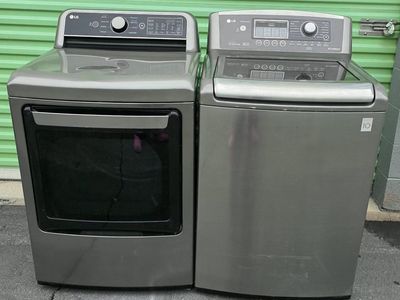 Wonderful LG topload washer and electric dryer set free curbside delivery in the slc area