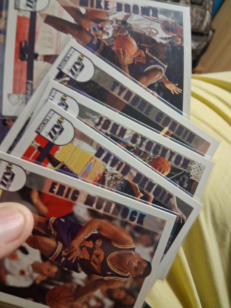 Utah Jazz Cards 11 pack