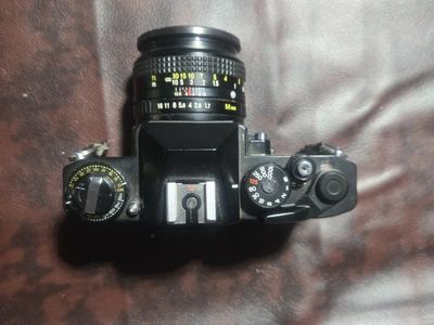 Sears KS 1000 35mm Film SLR Camera with 50mm Lens and Case