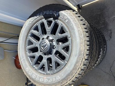 ram 3500 take off wheels and tires 285/60r20