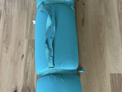 Roll-Up Foam Sleeping Pad Floor Mattress with Mandala Print and Carry Straps