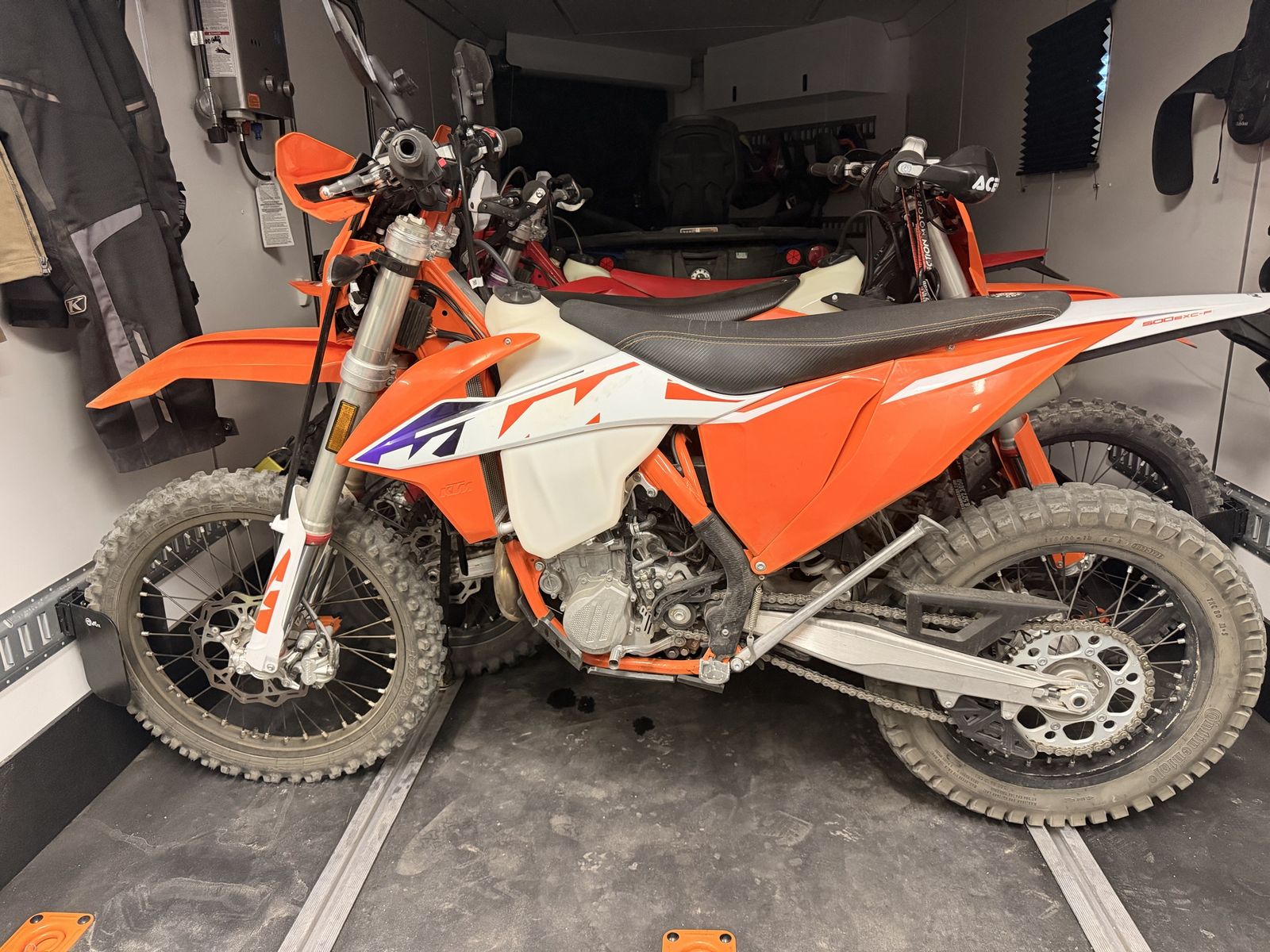 2023 KTM 500 EXC-F Dual Sport Motorcycle - 398 Miles