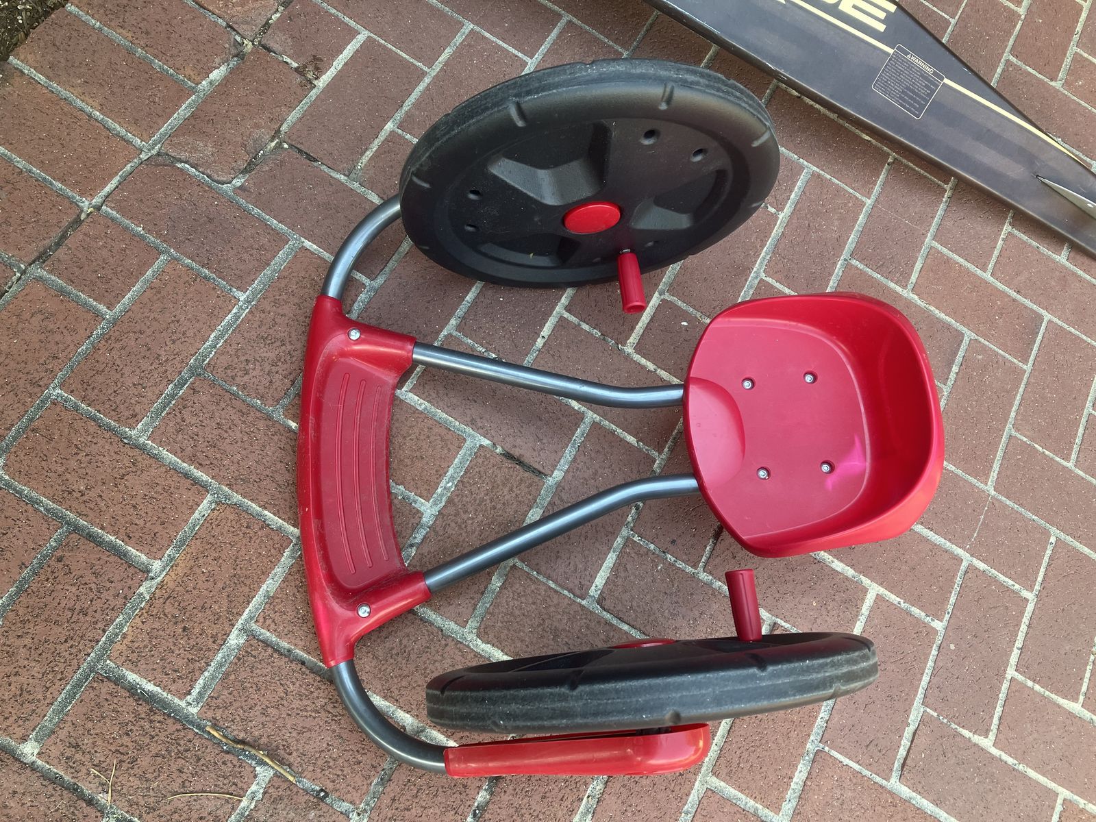 Radio Flyer Cyclone Arm-Powered Ride-On Trike - Red