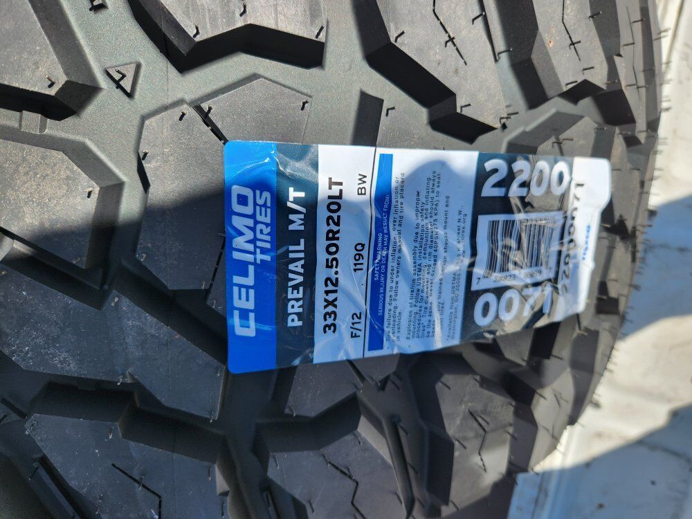 33x12.50r20 celimo prevail mt