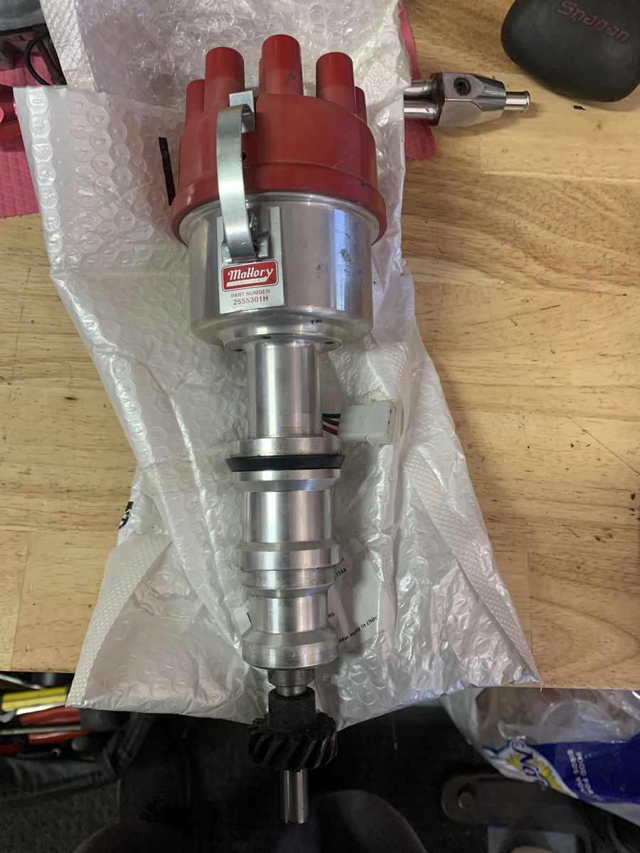 Mallory Distributor 2555301H. Ford FE 332-428 .New.