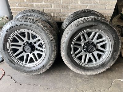 20x9 Raceline Wheels 8x6.5 Ram Duramax F250