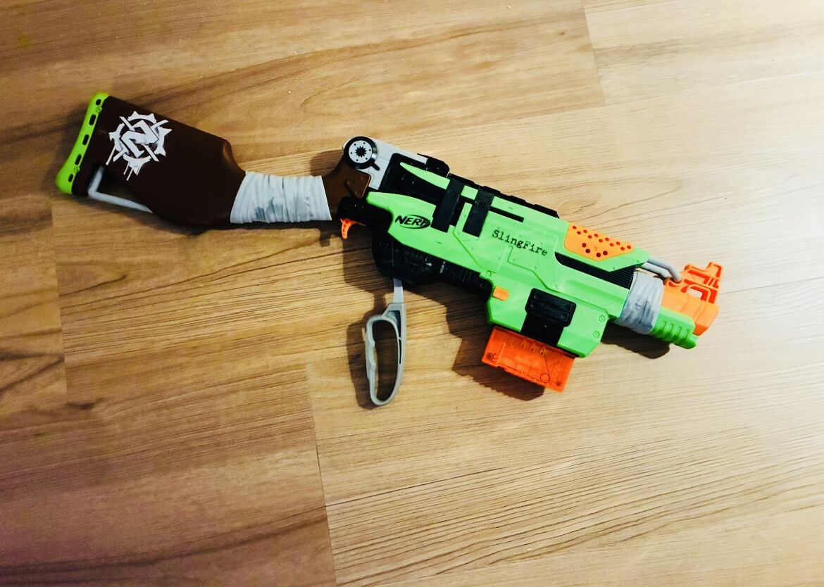 #3 NERF GUN SkingFire