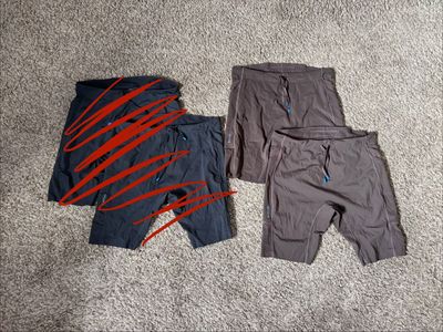 Men's 8 Janji Trail Half Tights size Large