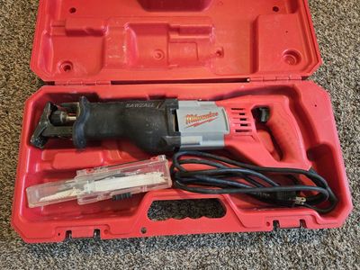 Milwaukee Sawzall, 12A corded