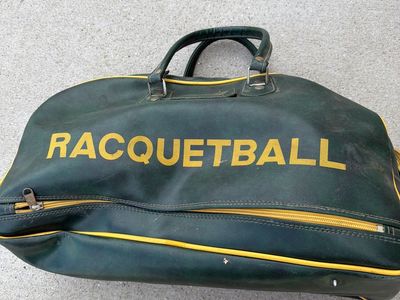 Vintage All Pro Racquetball Bag