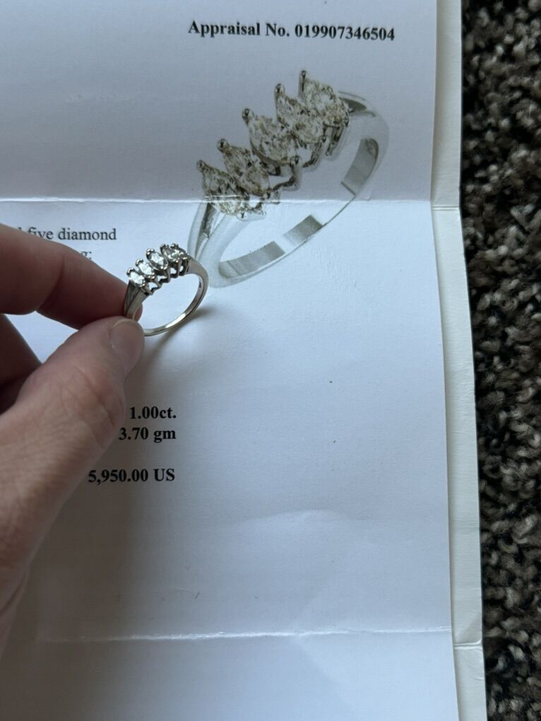 Beautiful Marquise Engagement Ring