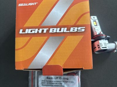 SEALIGHT 9012 Bulbs 40000LM 8x brightness