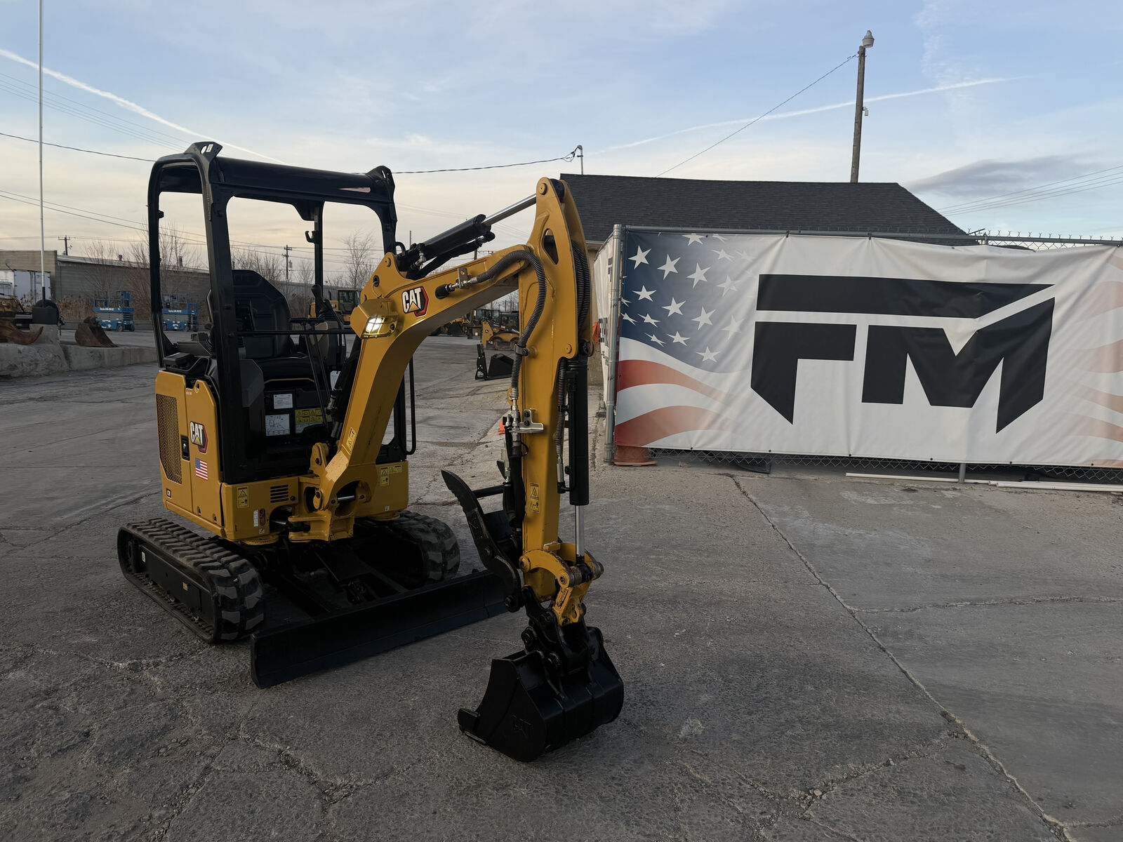 Caterpillar 301.7CR Mini Excavator Tractor