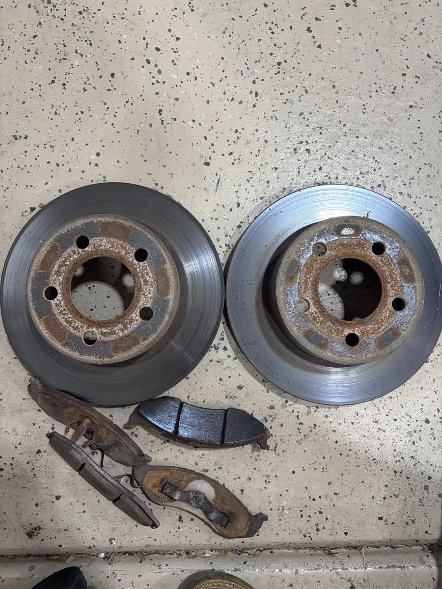 1998 Jeep TJ rotors and brakes