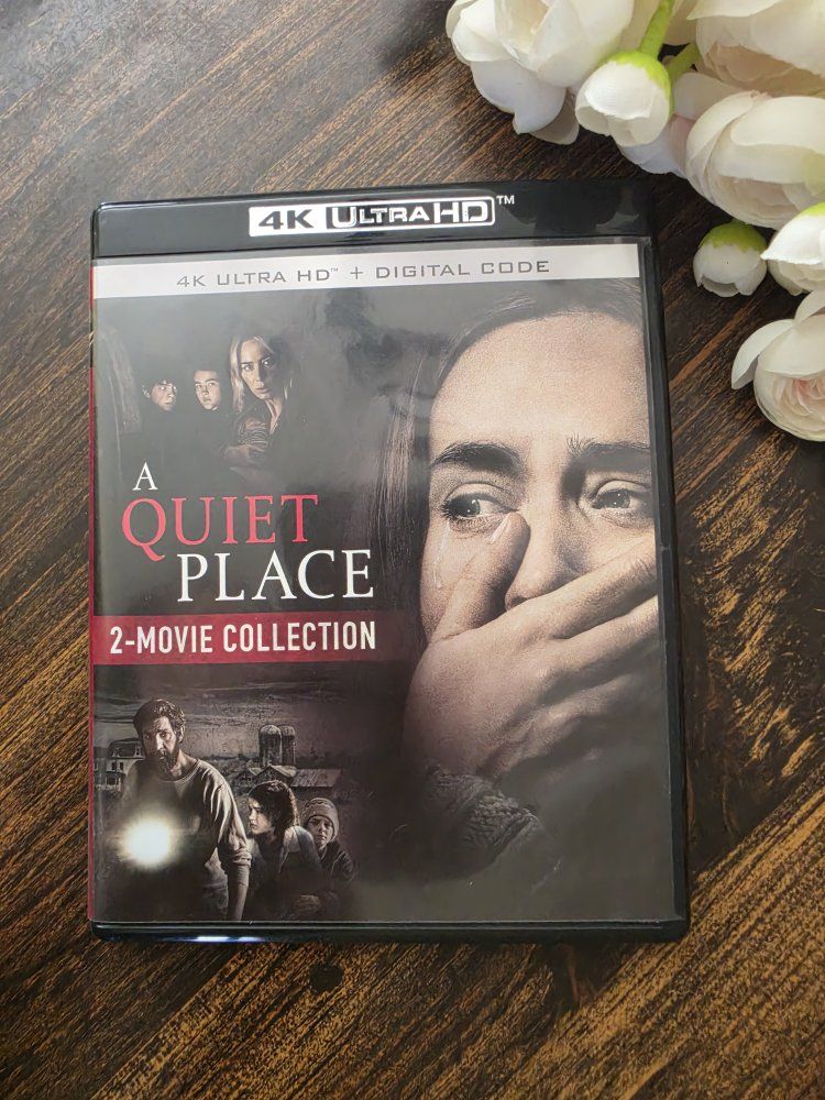 A Quiet Place 1 & 2 4K UHD Blu-ray 2-Movie Collection