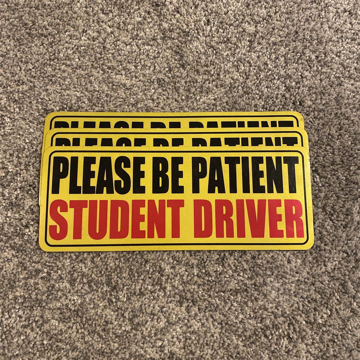 Student Driver Magnet