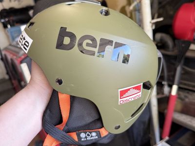Bern Green Snow Helmet XL
