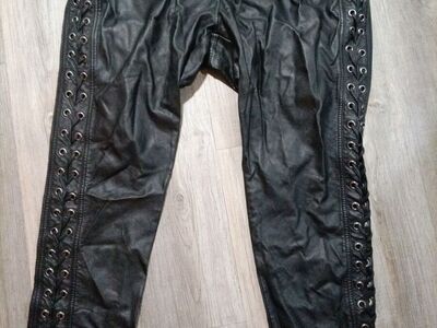 TRIPP NYC faux leather jeans plus 18w