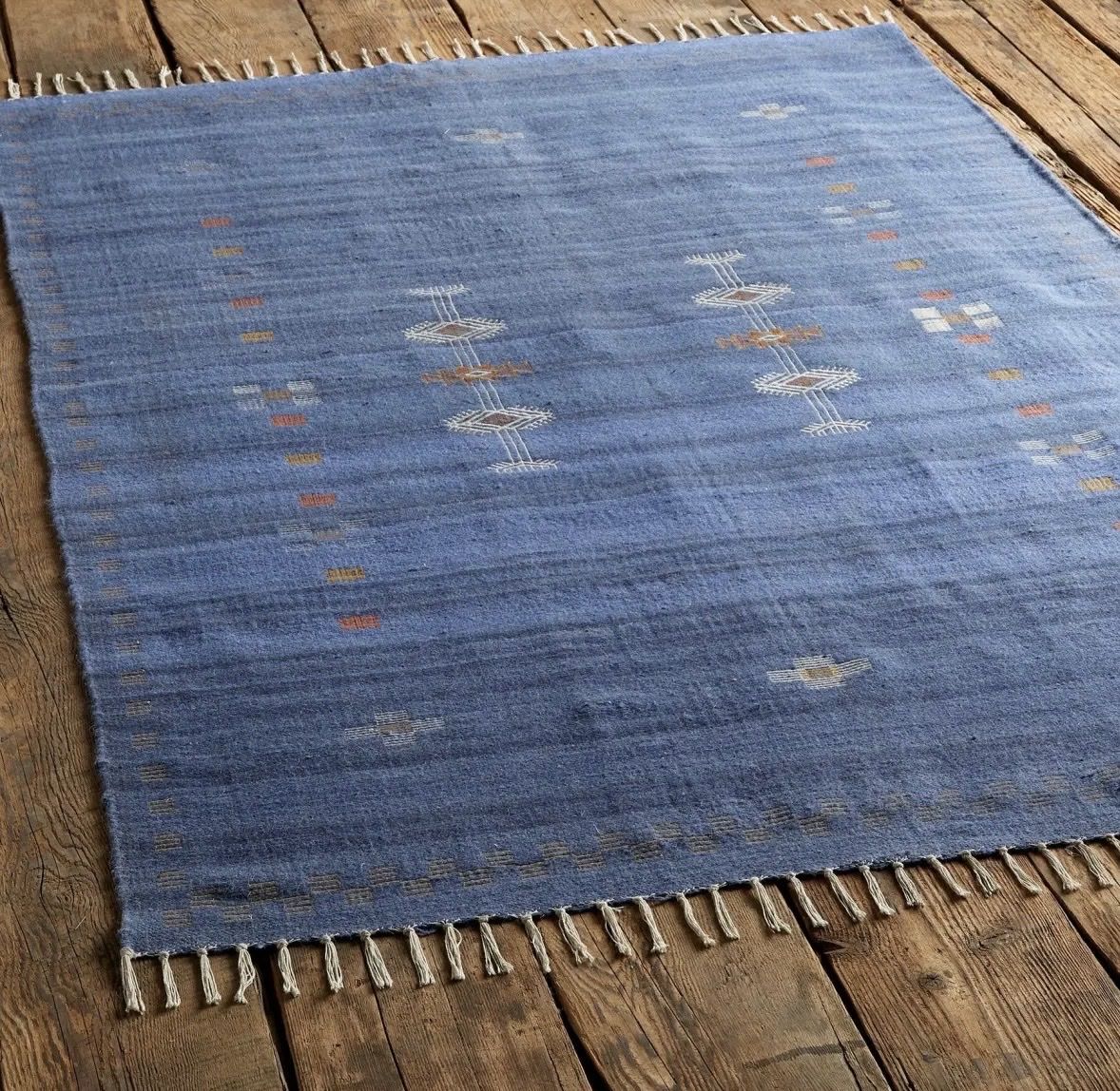 6x9. New in Bag. Bahara Dhurrie Rug (Sundance Catalog Exclusive)