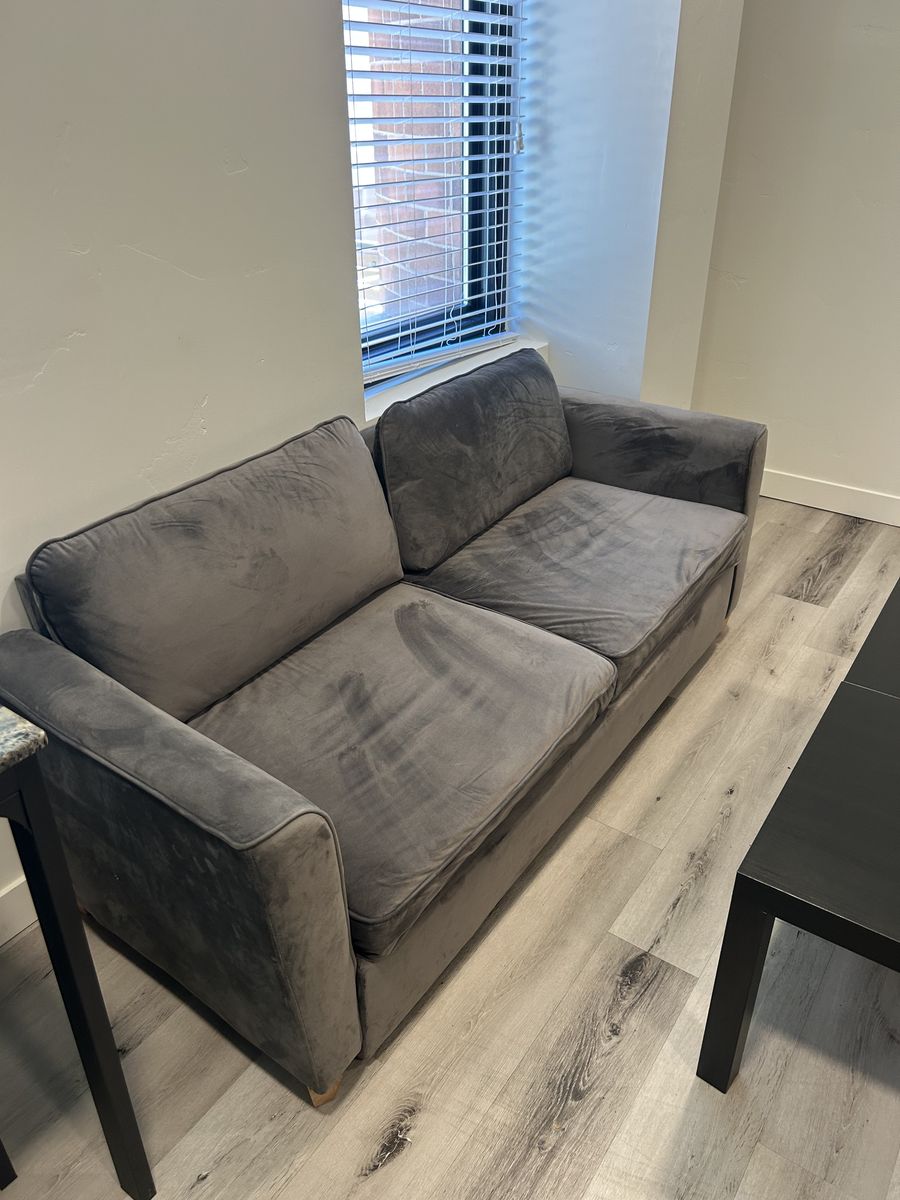 Sofa sleeper twin size with memory foam