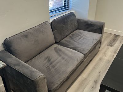 Sofa sleeper twin size with memory foam