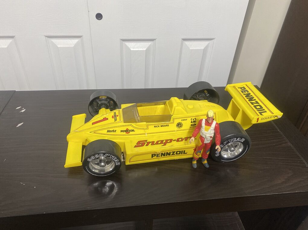 Penzoil Indy Race Car By Gay Toys with Ego Figure