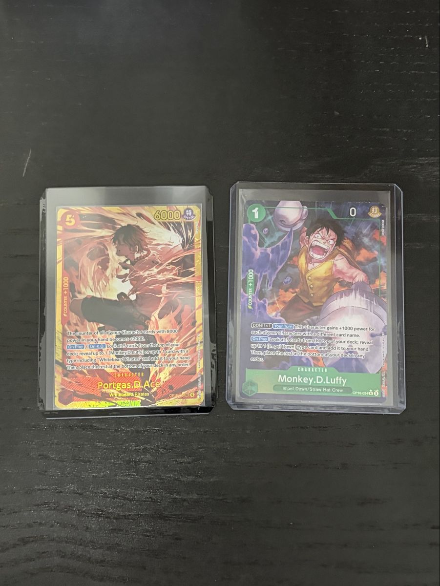 One Piece Card Game Portgas D. Ace & Monkey D. Luffy