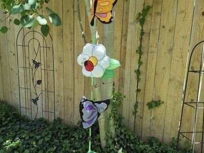 Butterfly and Ladybug Garden Decor