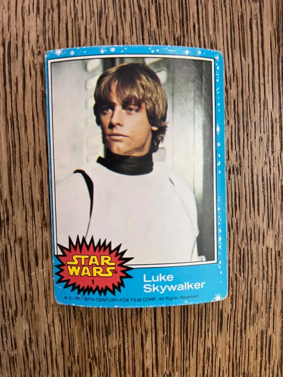 1977 Star Wars Card Collection Full Set