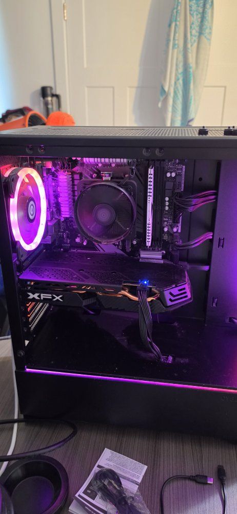 CyberPowerPC Gaming Desktop - RX 580 / 8GB RAM / RGB Lighting - Great Budget PC!