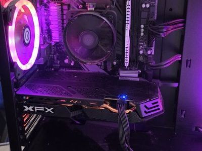 CyberPowerPC Gaming Desktop - RX 580 / 8GB RAM / RGB Lighting - Great Budget PC!