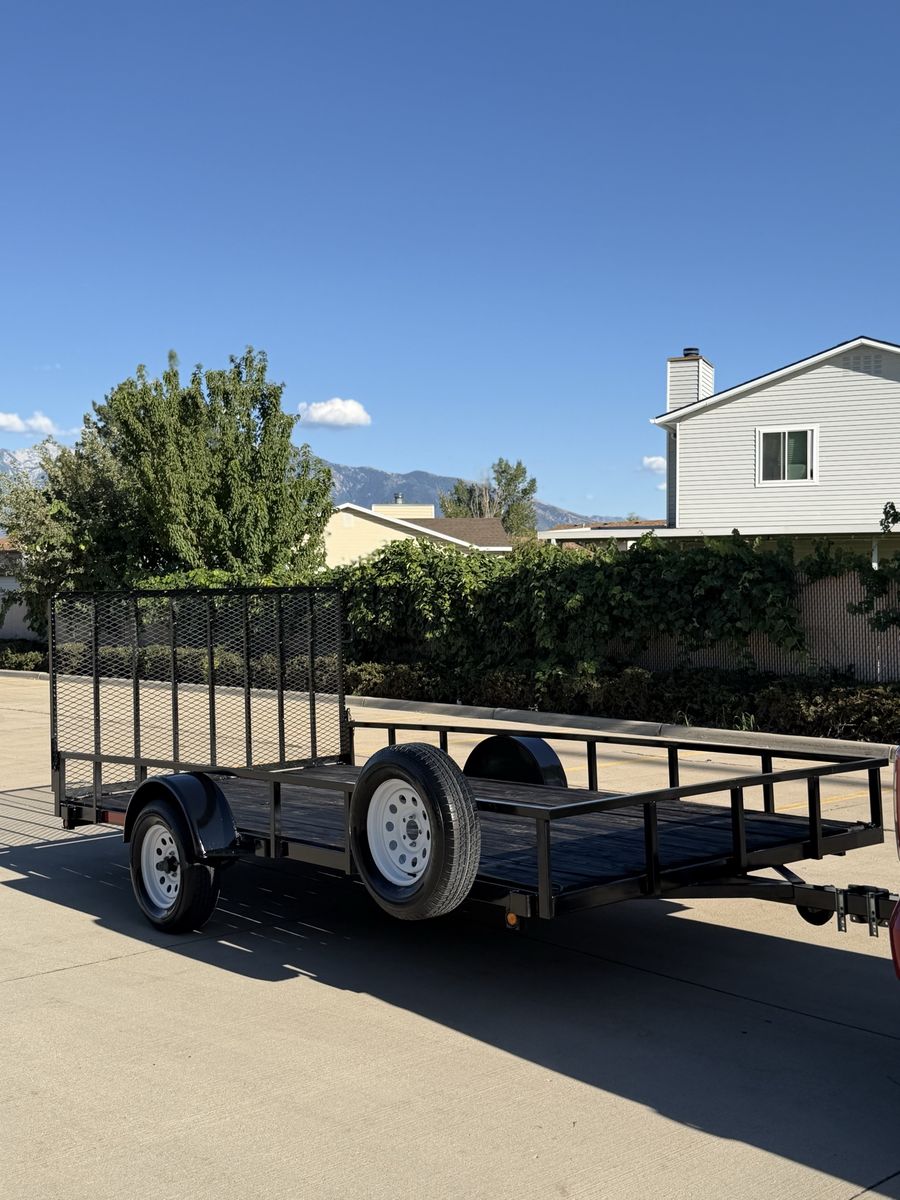 7x14 big bubbas utility trailer 