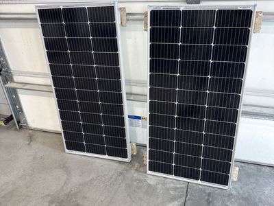 Renogy RNG-100D-SS Solar Panel Kit - 2 Panels for RV, Off-Grid, Marine