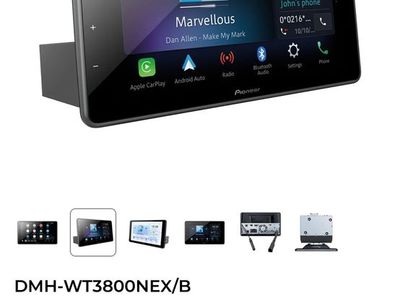 Pioneer DMH-WT3800NEX Digital Multimedia Receiver - Apple CarPlay & Android Auto