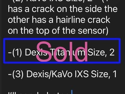 Dental Sensors - Dexis & KaVo