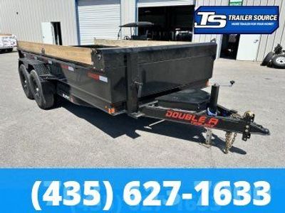 7x14 Double A Excel Series ELP Dump Trailer - 20" Sides - 15.4K GVWR