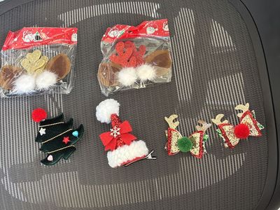 Holiday Hair Clips