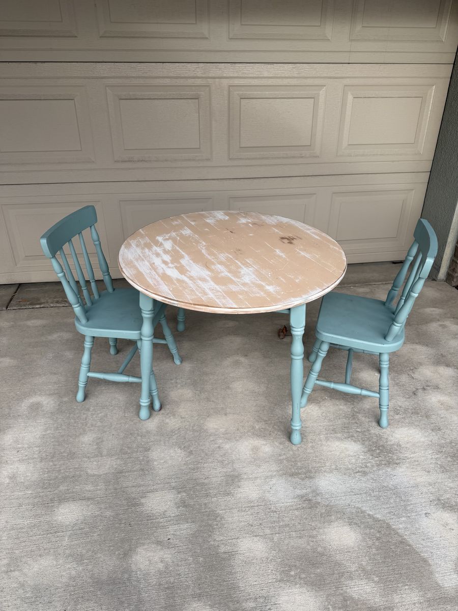 Darling Childrens Table & Chairs