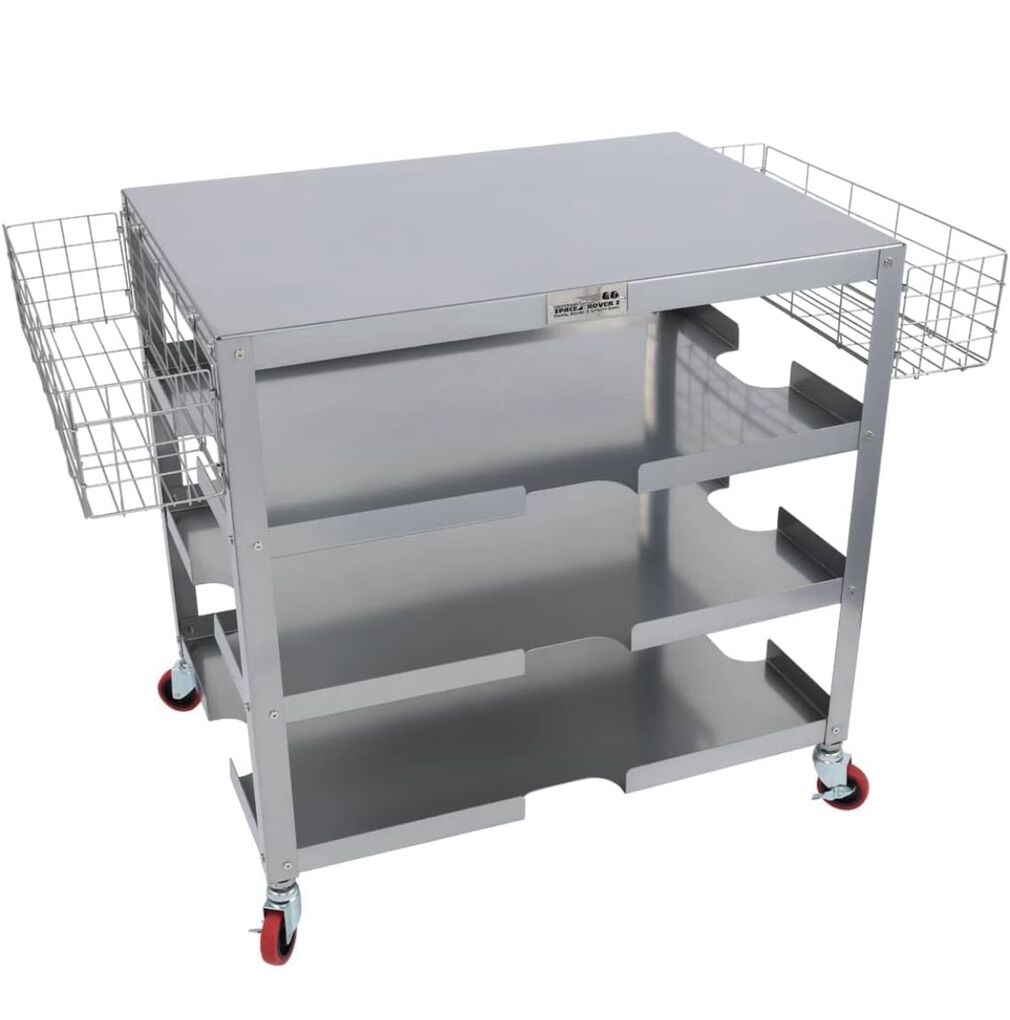 Rolling Cart - Steel Utility Cart - Heavy Duty