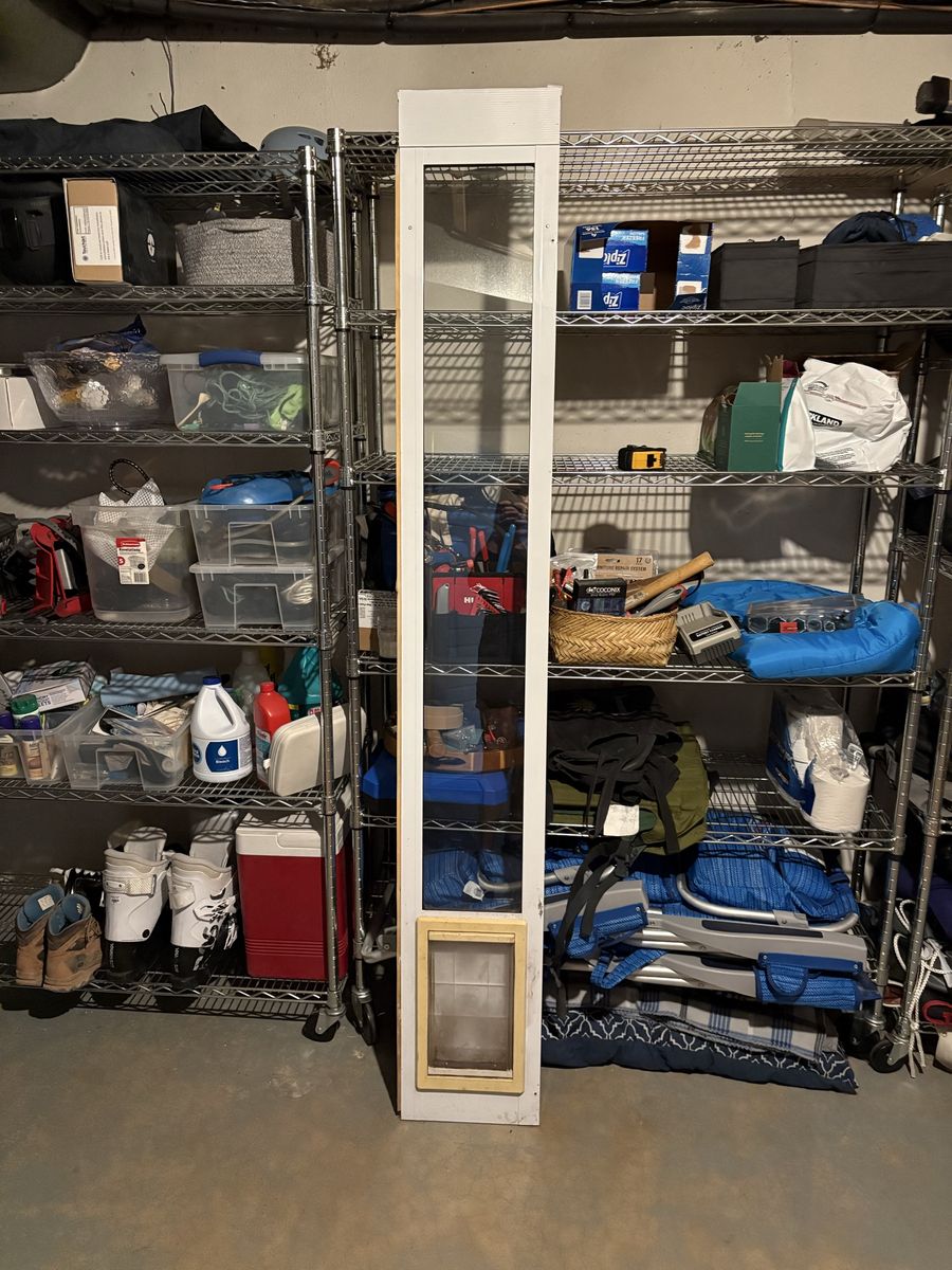 Sliding Glass Pet Door Insert (Small/Medium)