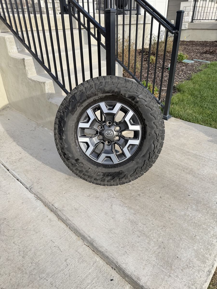 Toyota Tacoma Rims and Tires 265/70R16 Falken
