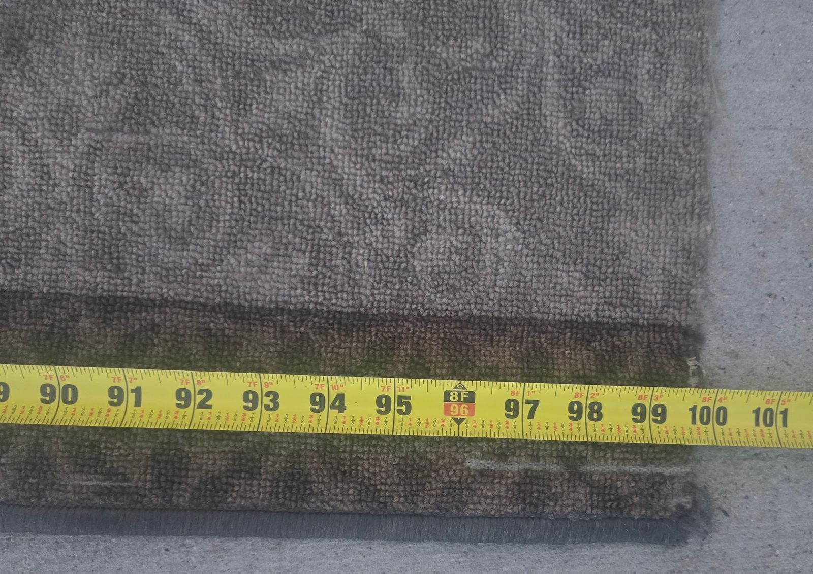 TrafficMaster Derbent Grey 2' x 8' Hallway Runner Rug – Non-Slip