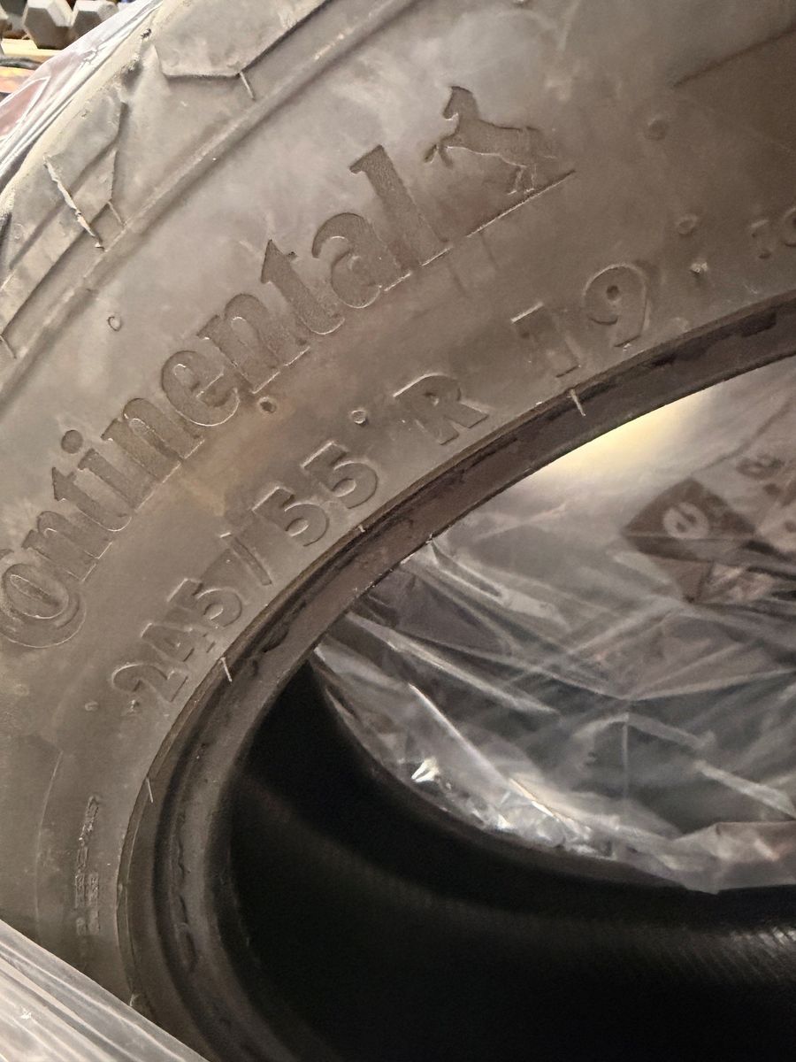 2 Continental Terrain Contact Tires - 245/55 R 19 - All Season