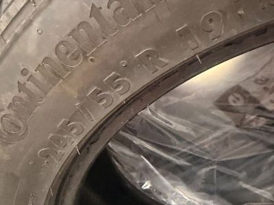 2 Continental Terrain Contact Tires - 245/55 R 19 - All Season
