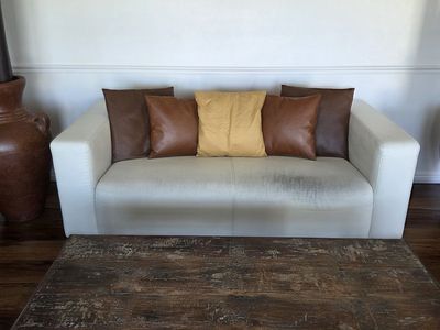 Klippan Ikea White couch